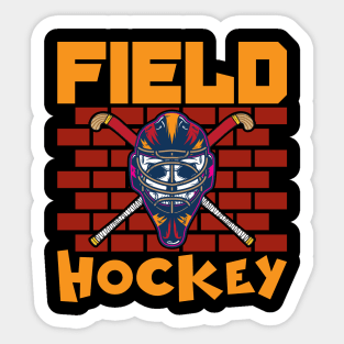 Field Hockey Sticker